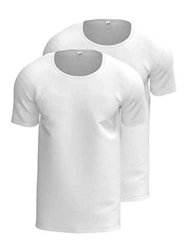 CALIDA Natural Benefit T-Shirt, 2er-Pack Herren von CALIDA