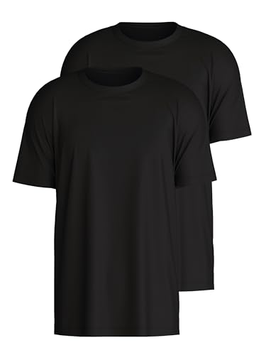 CALIDA Natural Benefit T-Shirt Herren, im praktischen Doppelpack von CALIDA
