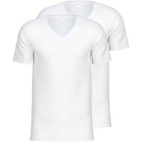 CALIDA Natural Benefit V-Shirt, 2-Pack von CALIDA