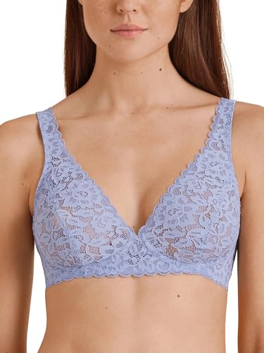 CALIDA Natural Comfort Lace Damen Soft BH, lanquid Lavender, 75A von CALIDA