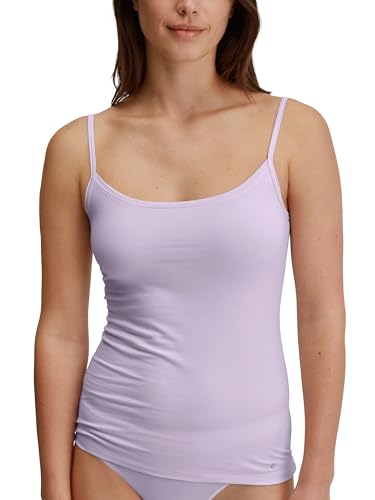 CALIDA Natural Comfort Spaghetti-Top Damen, aus hochwertiger Baumwolle, verstellbare Träger von CALIDA