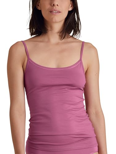 CALIDA Natural Comfort Spaghetti-Top Damen, aus hochwertiger Baumwolle, verstellbare Träger von CALIDA