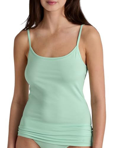 CALIDA Natural Comfort Spaghetti-Top Damen, aus hochwertiger Baumwolle, verstellbare Träger von CALIDA