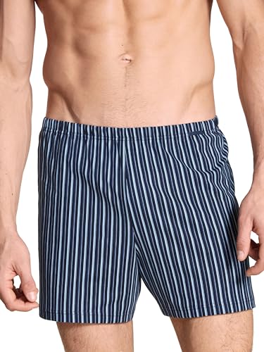 CALIDA Prints Benefit Boxershorts Herren, im Doppelpack, mit überzogenem Bund von CALIDA