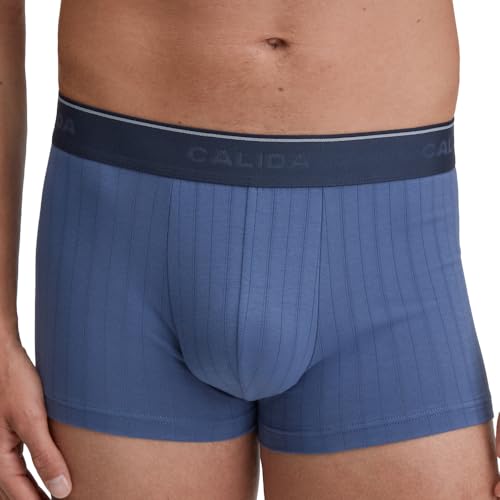 CALIDA Pure & Style Boxershorts Herren, mit maskulinem Nadelzug, atmungsaktiv, schnelltrocknend & geruchshemmend von CALIDA
