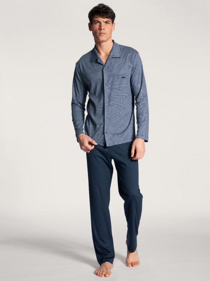 CALIDA Pyjama HERREN Pyjama, indigo mood von CALIDA