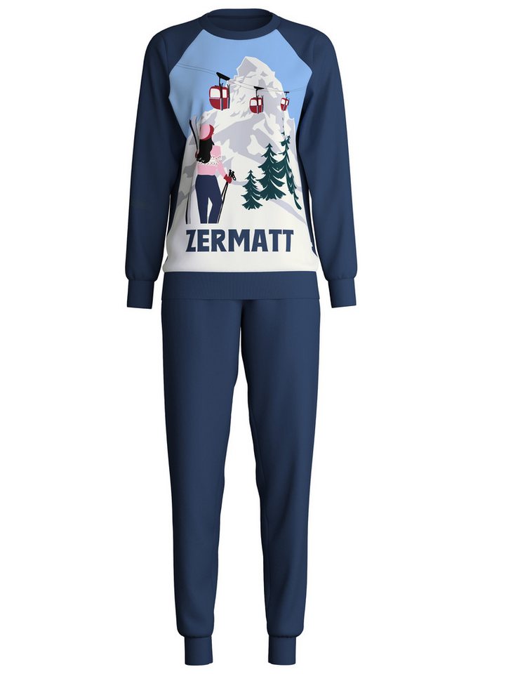 CALIDA Pyjama Ski Resort Damen (2 tlg) von CALIDA