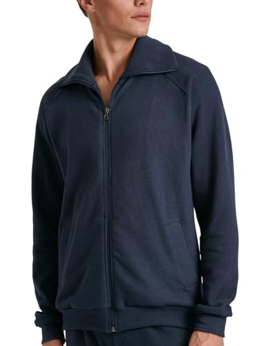 CALIDA RMX Lounge Jacke mit Stehkragen Herren, Zip-Weste von CALIDA