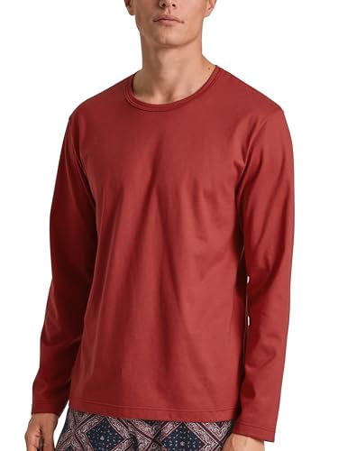 CALIDA RMX Sleep Langarmshirt Herren, aus 100% Baumwolle von CALIDA