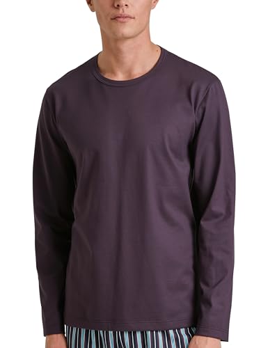 CALIDA RMX Sleep Langarmshirt Herren, aus 100% Baumwolle von CALIDA