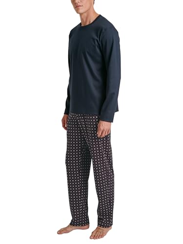 CALIDA Relax Comfy Pyjama, lang Herren, aus 100% Dicker Baumwolle von CALIDA