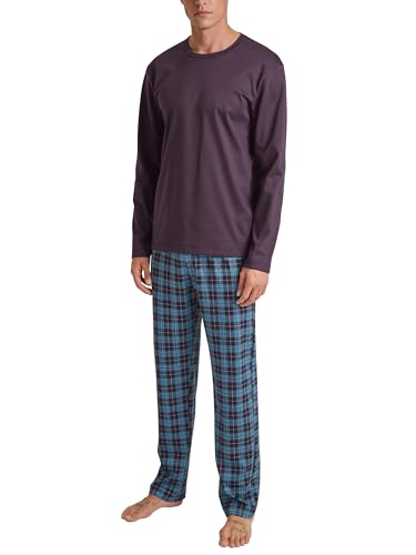 CALIDA Relax Comfy Pyjama, lang Herren, aus 100% Dicker Baumwolle von CALIDA