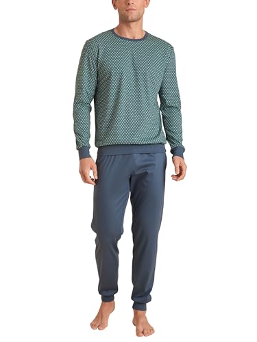 CALIDA Herren Relax Enjoy Pyjamaset, Vintage Indigo, 46-48 EU von CALIDA