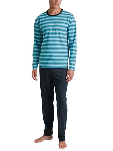 CALIDA Relax Enjoy Pyjama, lang Herren, extraglatte Fein-Interlock-Baumwolle von CALIDA