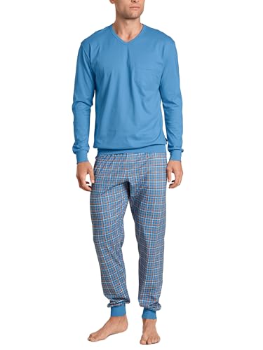 CALIDA Relax Imprint 1 Bündchen-Pyjama Herren von CALIDA