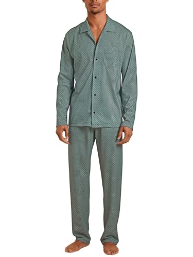 CALIDA Relax Imprint 2 Pyjama, durchgeknöpft Herren von CALIDA