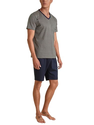 CALIDA Relax Imprint 3 Kurz-Pyjama Herren von CALIDA