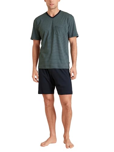 CALIDA Relax Streamline Kurz-Pyjama, V-Neck Herren von CALIDA