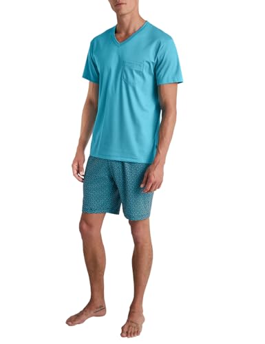 CALIDA Relax Streamline Kurz-Pyjama Herren, aus 100% Baumwolle von CALIDA