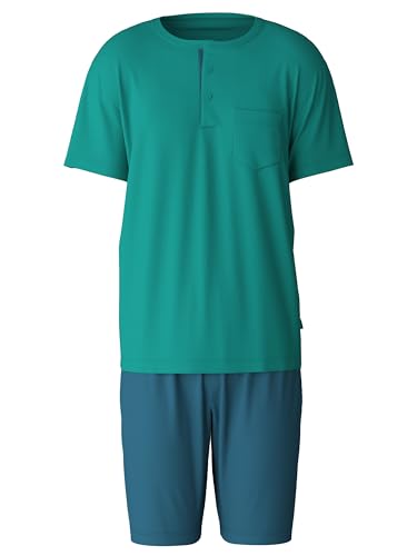 CALIDA Relax Superlight Kurz-Pyjama Herren, aus 100% extraleichter Supima Baumwolle, atmungsaktiv und temperaturausgleichend CALIDA Relax Superlight Kurz-Pyjama Herren, aus 100% extraleichter Supima Baumwolle, atmungsaktiv und temperaturausgleichend von CALIDA
