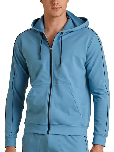 CALIDA Remix Basic Lounge Jacke mit Kapuze Herren von CALIDA