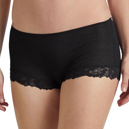 CALIDA Silky Wool Joy Panty Damen, aus Wolle-Seide, Feinripp, temperaturausgleichend und geruchsneutralisierend von CALIDA