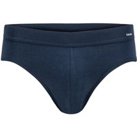 CALIDA Herren Slip blau Baumwolle unifarben von CALIDA