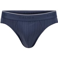 CALIDA Herren Slip blau Baumwolle unifarben von CALIDA