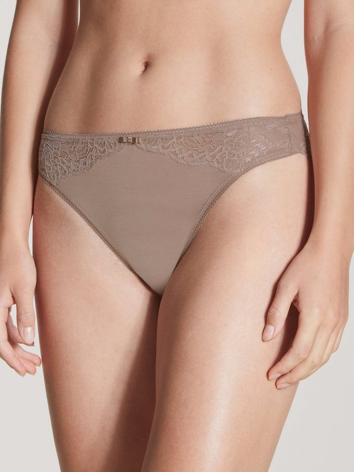 CALIDA Slip Sensual Secrets Rückseite aus transparenter Spitze von CALIDA