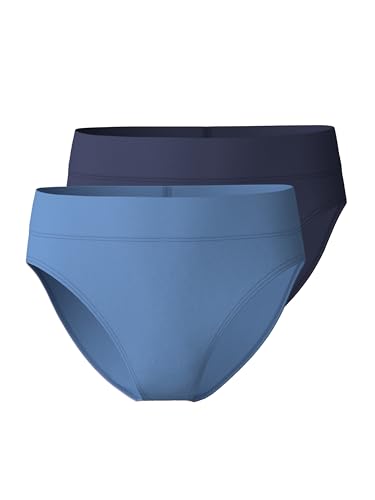 CALIDA Special Slip Damen, mit breitem Softbund, High Waist, natürlich atmungsaktive und weiche Single Jersey-Qualität von CALIDA