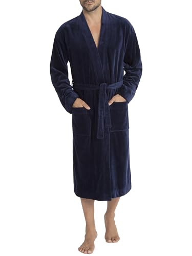 CALIDA Standard Standaard badjas voor aftershower Unterw sche, Dark Blue, 56 EU von CALIDA