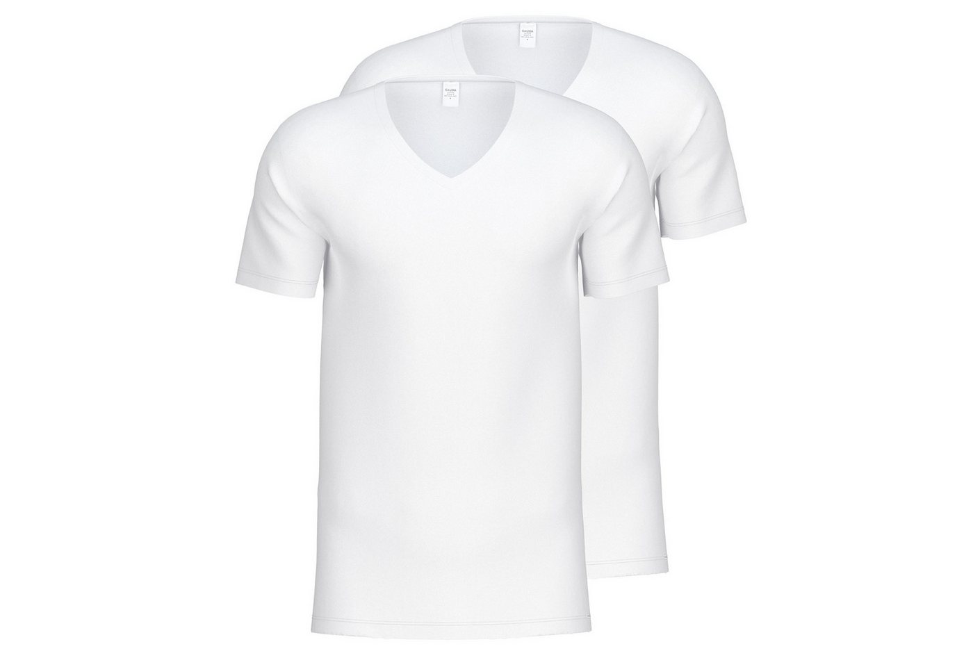 CALIDA T-Shirt Herren T-Shirt 2er Pack Baumwolle (Packung, 2er Pack) von CALIDA