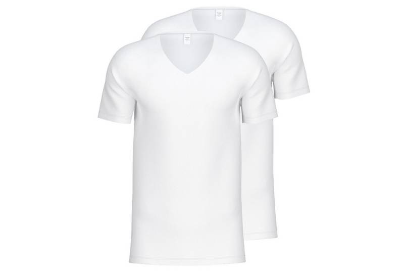 CALIDA T-Shirt Herren T-Shirt 2er Pack Baumwolle (Packung, 2er Pack) von CALIDA