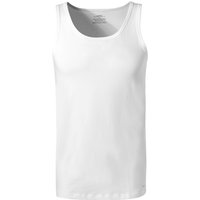 CALIDA Herren Tanktop weiß Reine Baumwolle unifarben von CALIDA