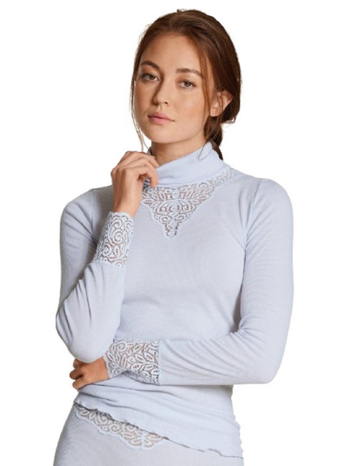 CALIDA Thermounterhemd Calida Wolle/Seide Langarmtop 15659 arctic ice (1 Stück, 1-St., 1 Stück) von CALIDA