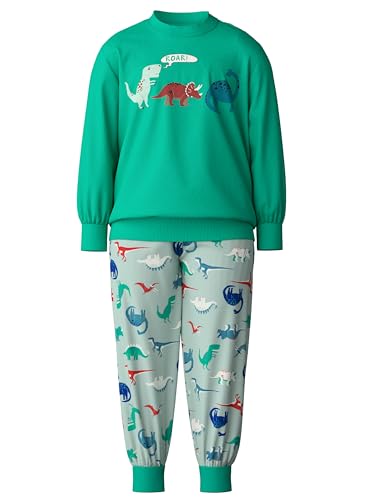 CALIDA Toddlers Bündchen-Pyjama Kinder, aus 100% Bio-Baumwolle, mit weichen Rippbündchen an den Abschlüssen von CALIDA