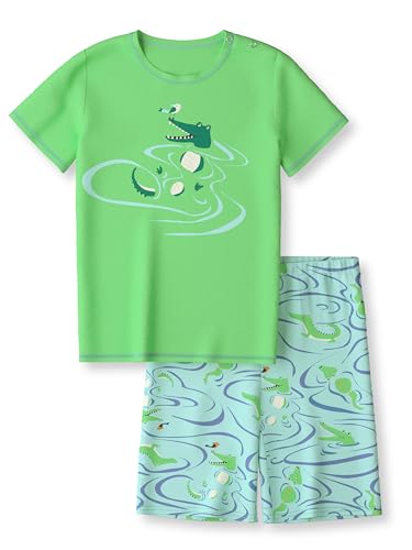 CALIDA Toddlers Kurz-Pyjama Kinder, aus 100% weicher Bio Baumwolle, natürliche Temperaturregulierung, pflegeleicht von CALIDA