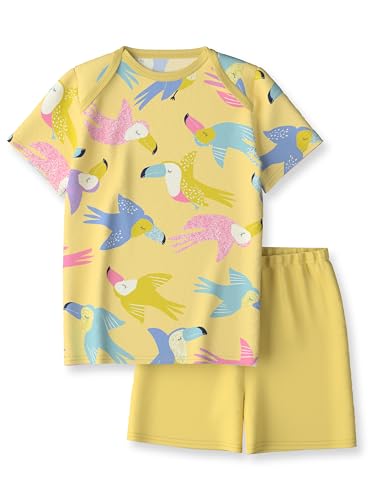 CALIDA Toddlers Kurz-Pyjama Kinder, aus 100% weicher Bio Baumwolle, natürliche Temperaturregulierung, pflegeleicht von CALIDA