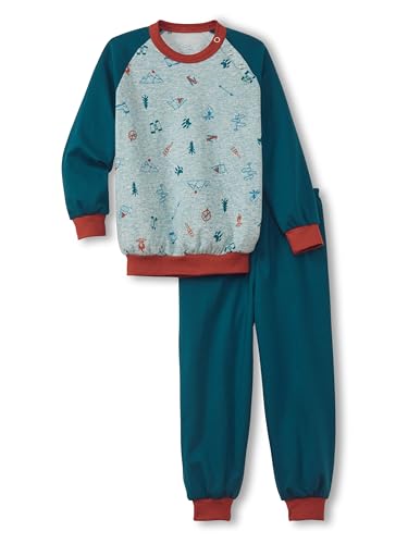 CALIDA Jungen Toddlers Scout Pyjamaset, Deep Dive Petrol, 92-98 EU von CALIDA