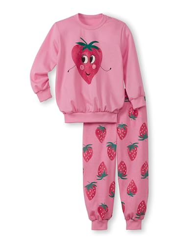 CALIDA Toddlers Strawberry Kinder Bündchen-Pyjama Mädchen von CALIDA