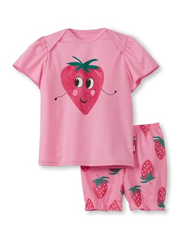 CALIDA Toddlers Strawberry Kinder Kurz-Pyjama Mädchen von CALIDA