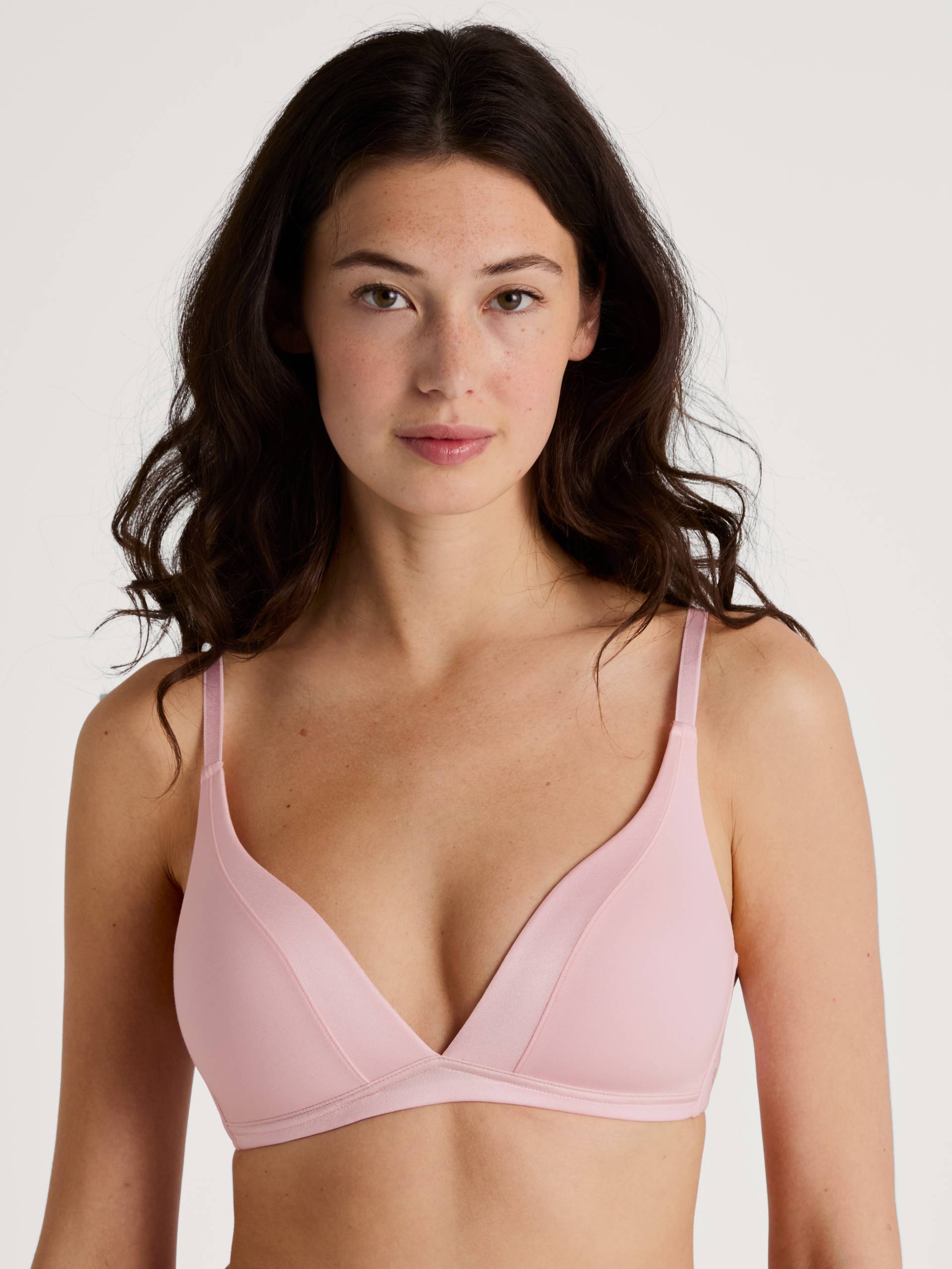 CALIDA Triangel-BH "Cate" Satinblende, ohne Bügel, Single-Jersey Qualität, elastisch, weich von CALIDA