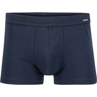 CALIDA Herren Trunk blau Baumwolle unifarben von CALIDA