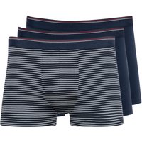 CALIDA Herren Trunks blau Baumwolle unifarben von CALIDA