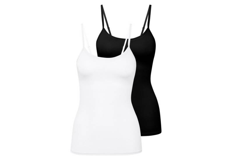 CALIDA Unterhemd Damen Unterhemd 2er Pack Baumwolle (Packung, 2er Pack) von CALIDA