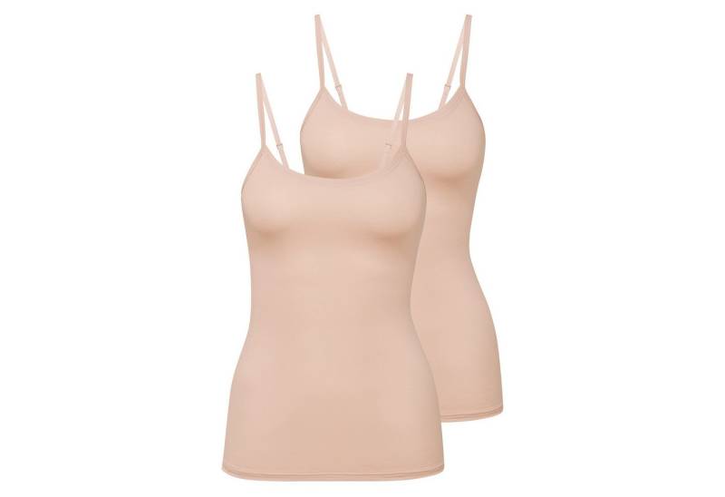 CALIDA Unterhemd Damen Unterhemd 2er Pack Baumwolle (Packung, 2er Pack) von CALIDA