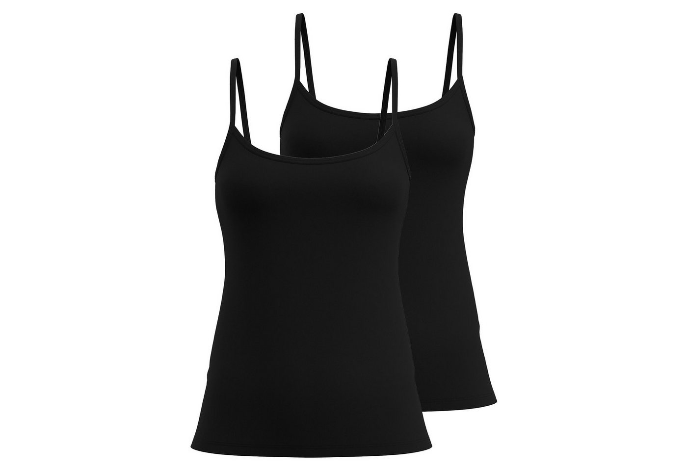 CALIDA Unterhemd Damen Unterhemd 2er Pack Baumwolle (Packung, 2er Pack) von CALIDA