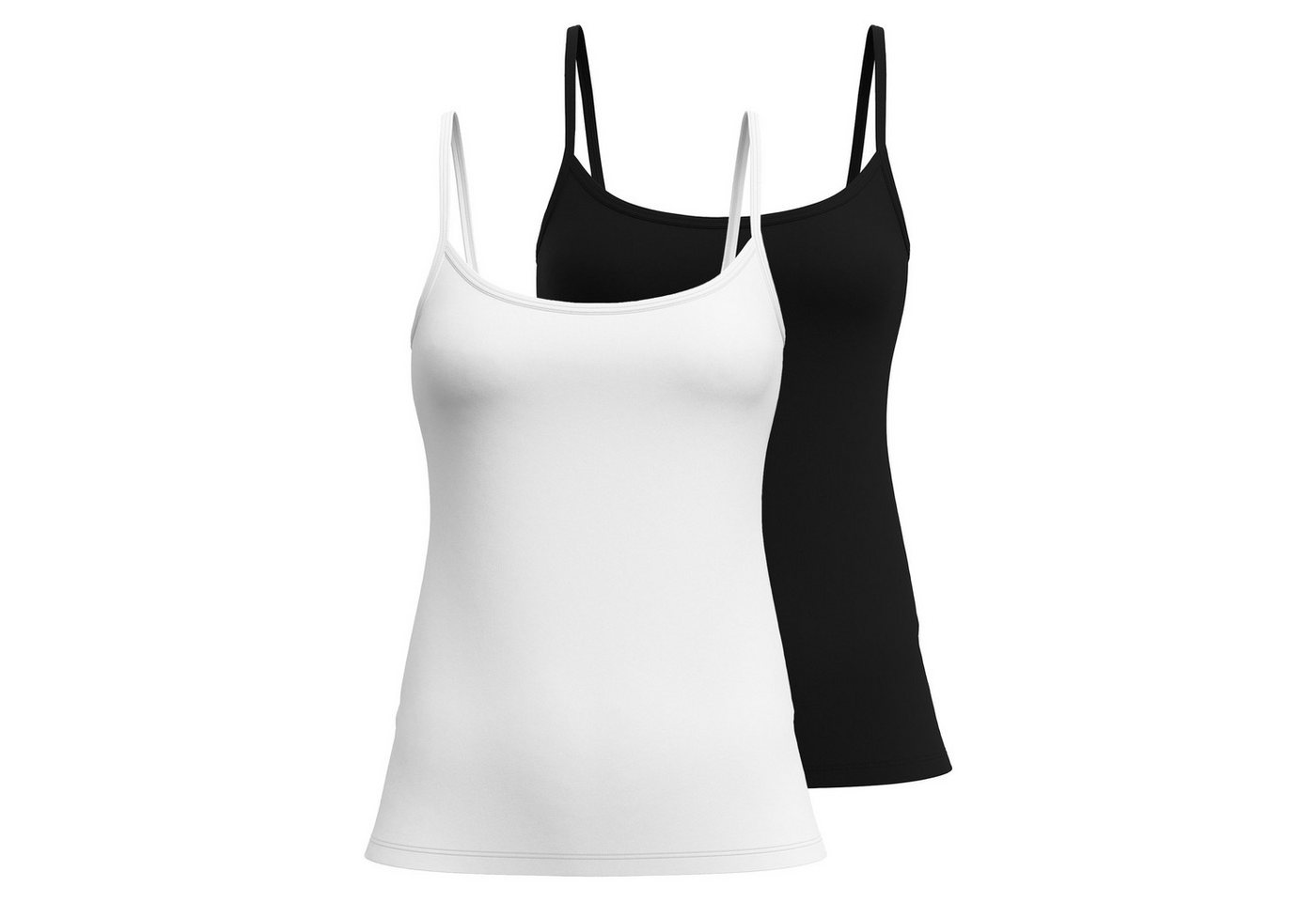 CALIDA Unterhemd Damen Unterhemd 2er Pack Baumwolle (Packung, 2er Pack) von CALIDA