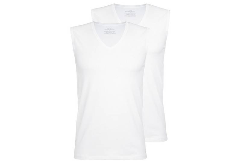 CALIDA Unterhemd Herren T-Shirt 2er Pack Baumwolle (Packung, 2er Pack) von CALIDA