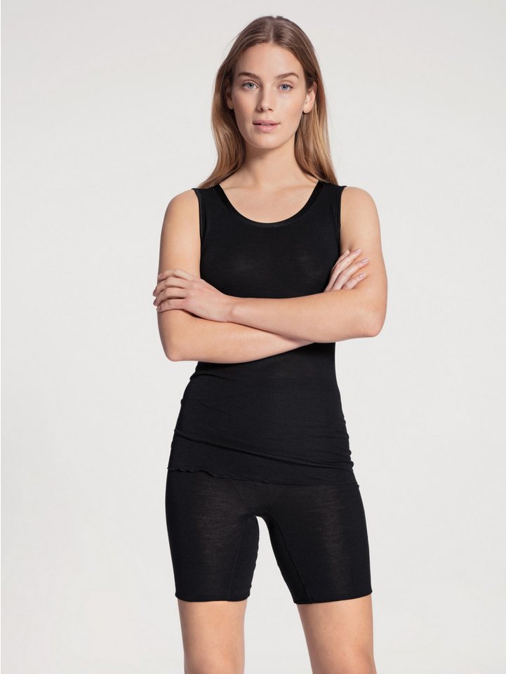 CALIDA Tanktop True Confidence Rundhals, atmungsaktiv, wärmend, elastisch, Feinripp-Qualität von CALIDA